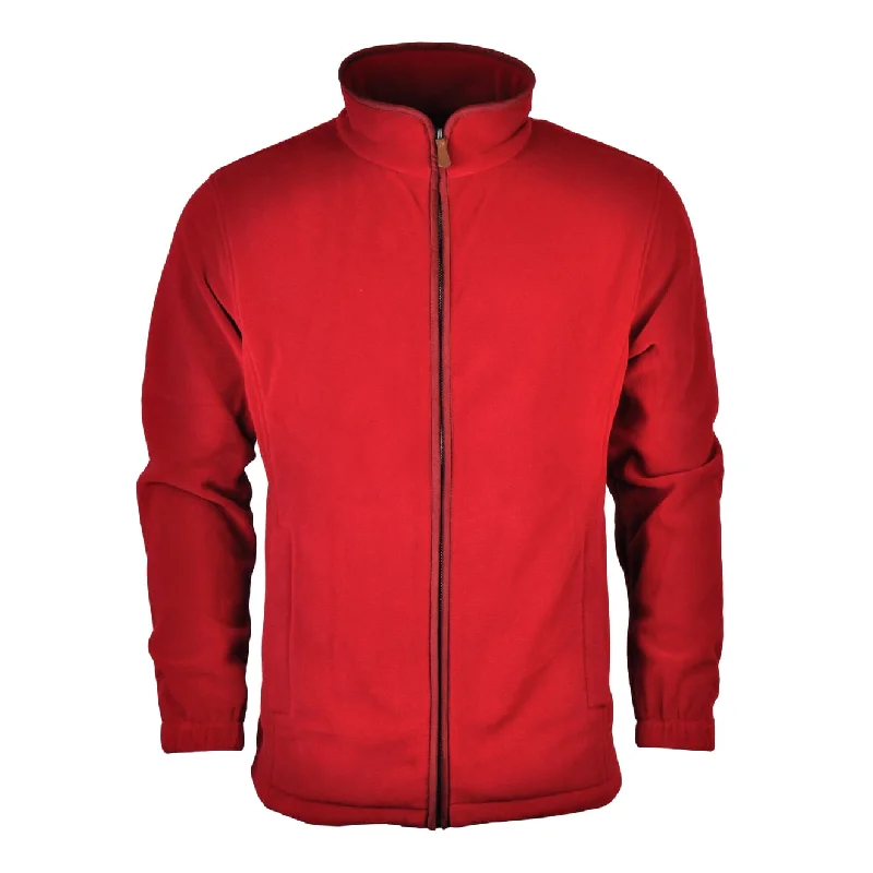 James Purdey Lightweight Fleece Jacket Audley Red