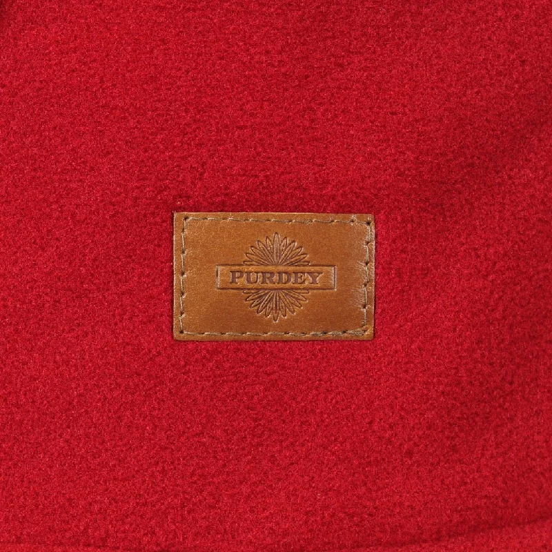 James Purdey Lightweight Fleece Jacket Audley Red