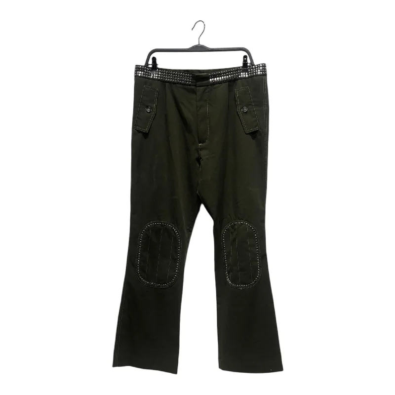 WALES BONNER/Pants/48/Cotton/GRN/TOMORROW TROUSER