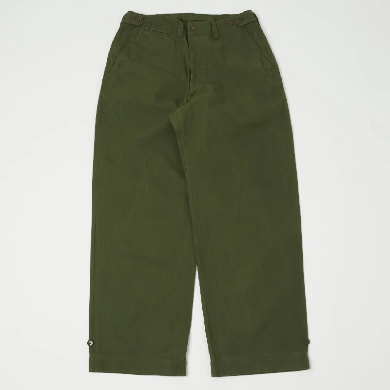 Buzz Rickson's M-1943 HBT U. S. Army Trouser - Olive