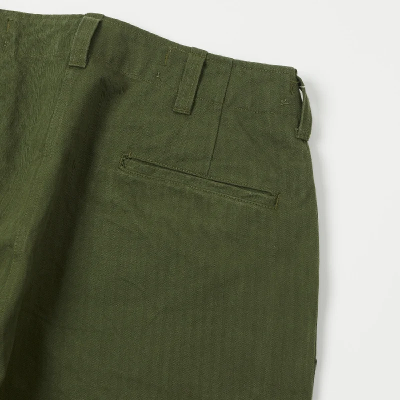 Buzz Rickson's M-1943 HBT U. S. Army Trouser - Olive