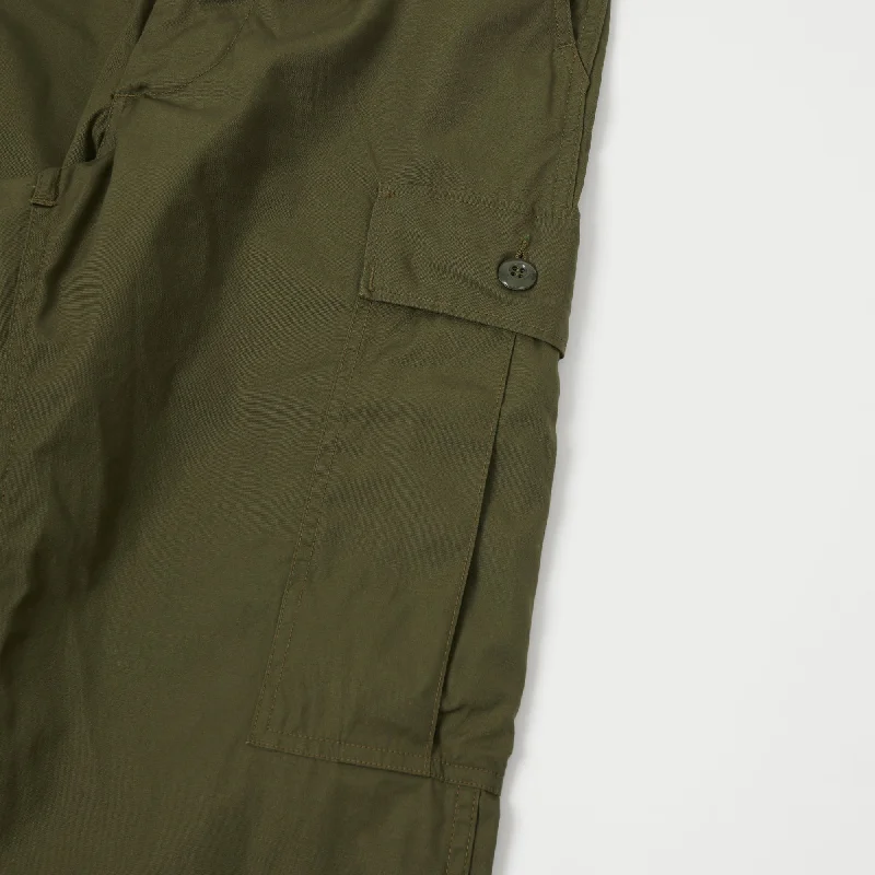 Buzz Rickson's Wind Resistant Poplin Trouser - Olive