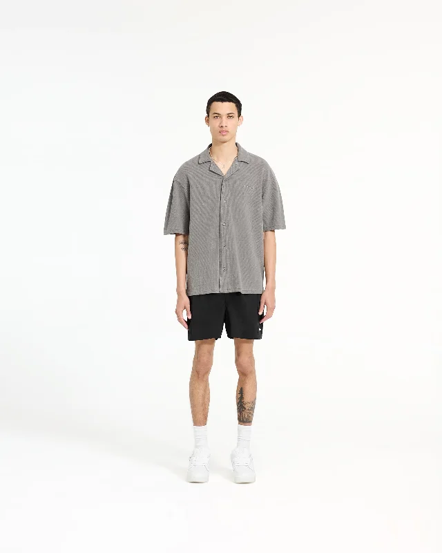 Cargo Swim Shorts - Jet Black