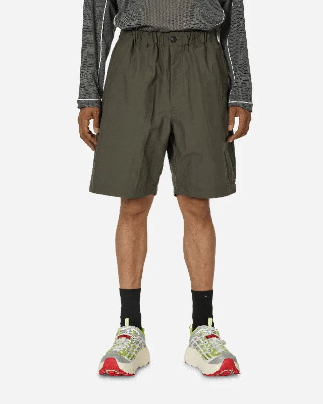 Nylon Comfort Shorts Charcoal