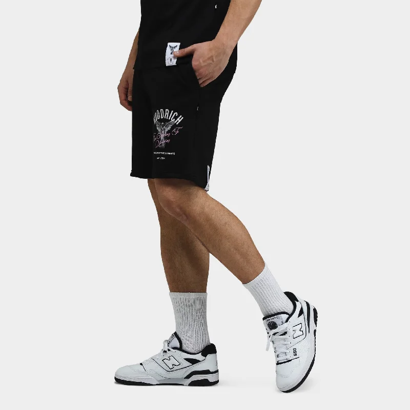 Hoodrich Vital Shorts Black / White - Pastel Lavender