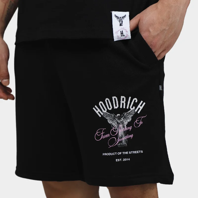 Hoodrich Vital Shorts Black / White - Pastel Lavender