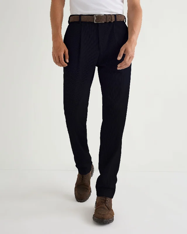 Men's Atrani Cord Pants Navy Blue