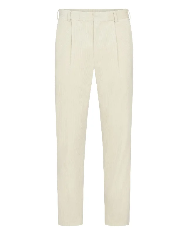 Men's Atrani Cord Pants Off White PRE-ORDER