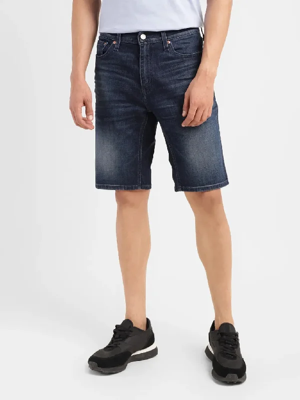 Men's Dark Indigo Regular Fit Shorts