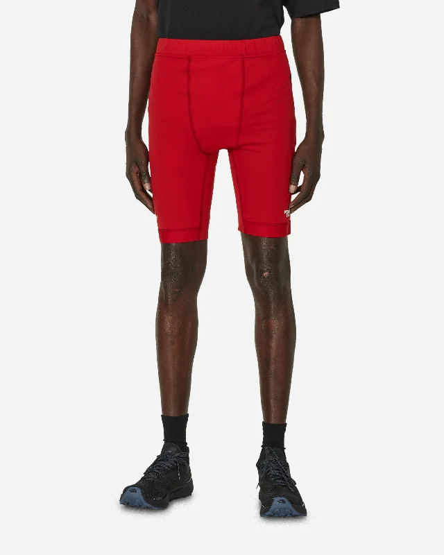 UNDERCOVER Soukuu Trail Run Utility Shorts Tights Chili Pepper Red