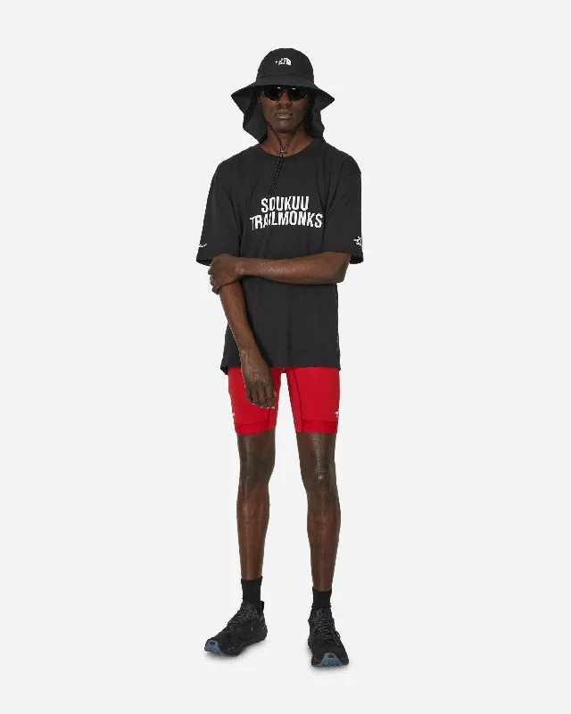 UNDERCOVER Soukuu Trail Run Utility Shorts Tights Chili Pepper Red