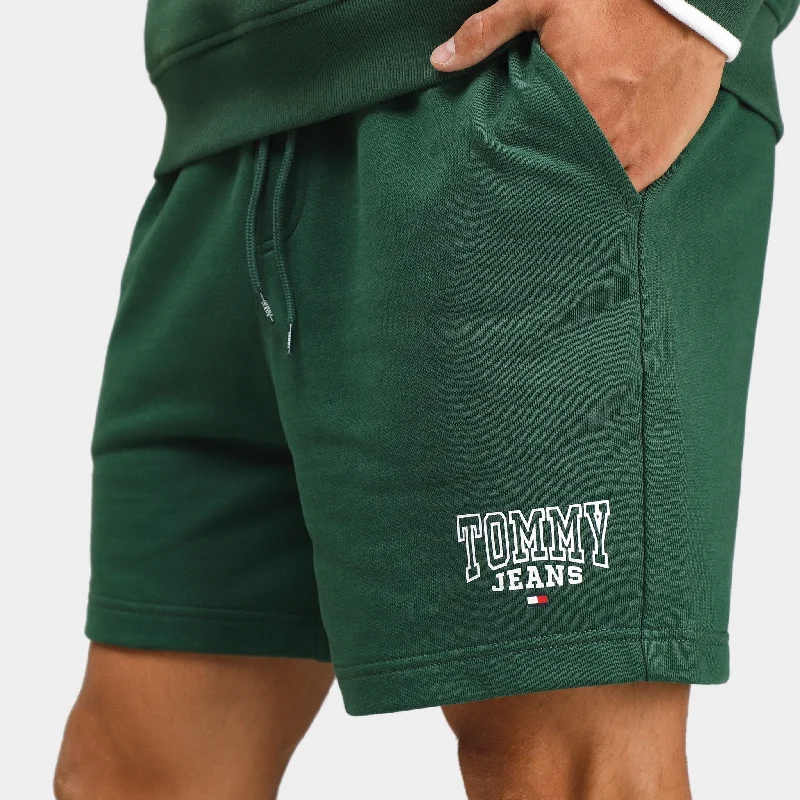 Tommy Jeans Collegiate Logo Sweat Shorts / Collegiate Green