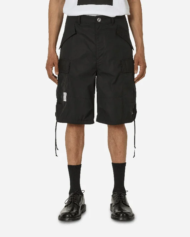 Cotton Shirt Tour Me Shorts Black