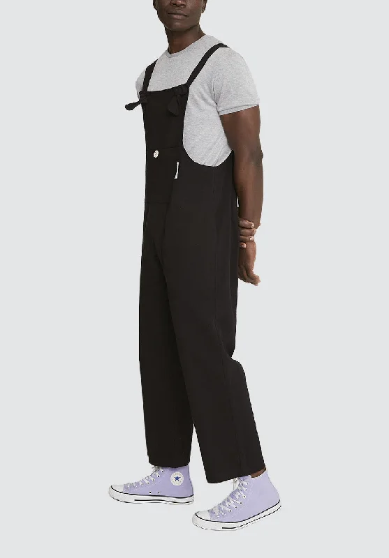 Unisex Dungarees | Black