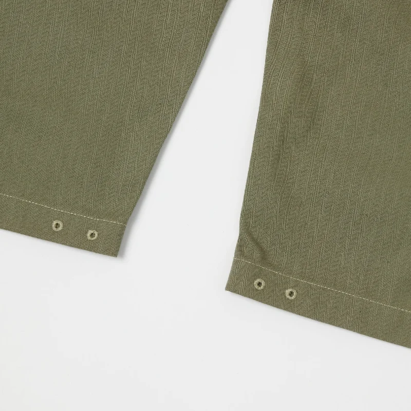 Warehouse 1097 USMC Herringbone Monkey Pant - Olive Drab