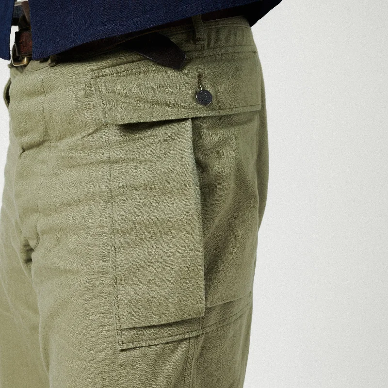 Warehouse 1098 U.S. Army Herringbone Pant - Olive Drab