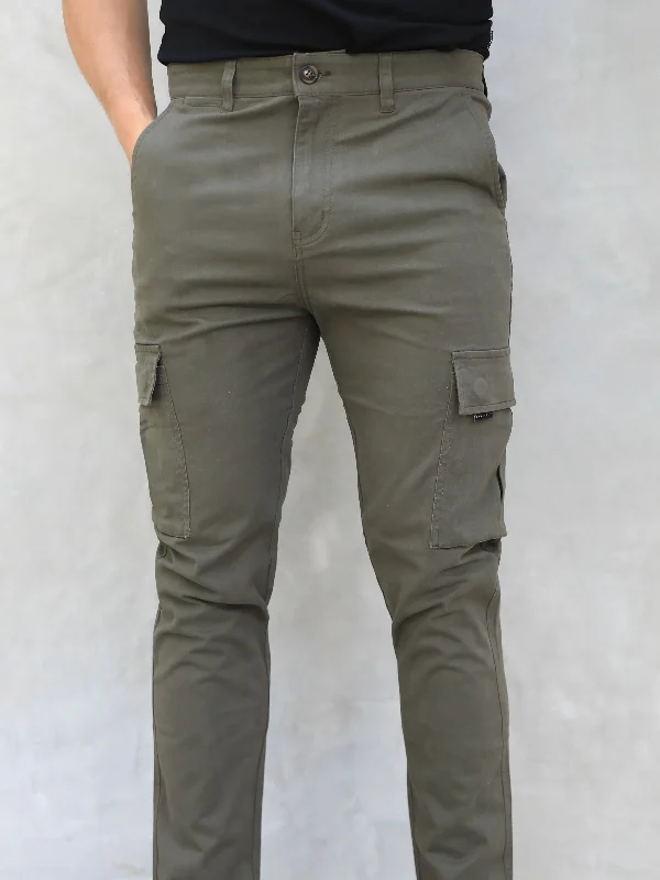 Cargo Trousers - Grey