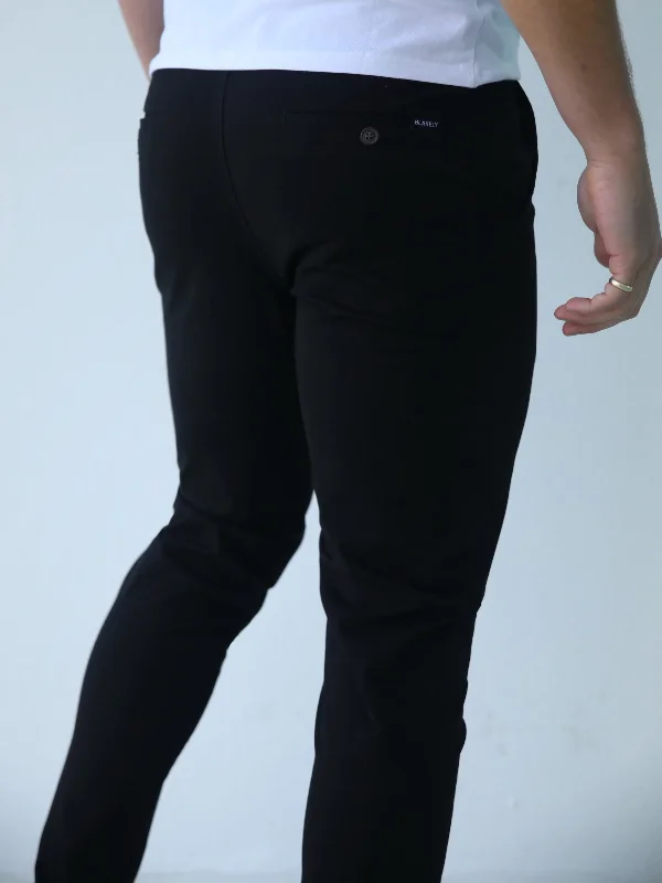 Stretch Chinos - Black