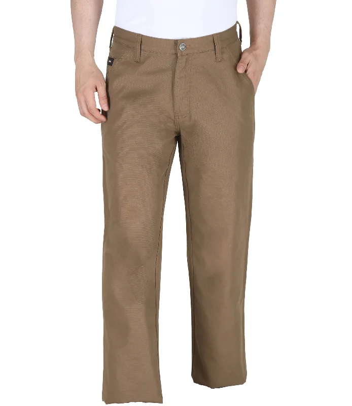 Men's FR Light Weight Brown Duck Canvas Pant MFRP-5