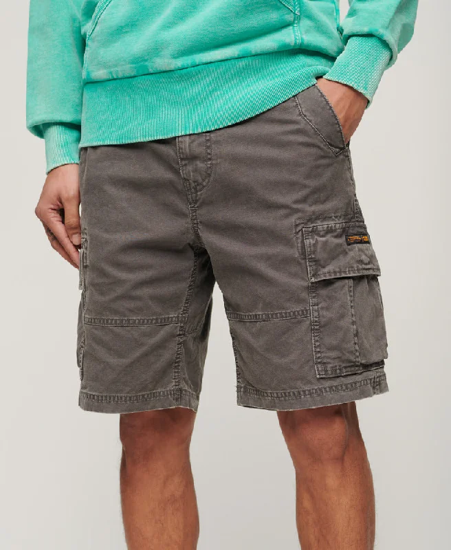 Heavy Cargo Shorts | Washed Grey