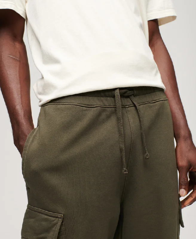 Relaxed Cargo Joggers | Dark Grey Green