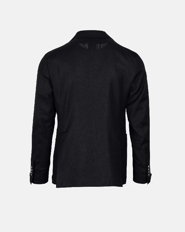 Montecarlo single-breasted Blazer - Black