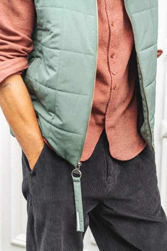 Aabisko Waistcoat - Boreal Green