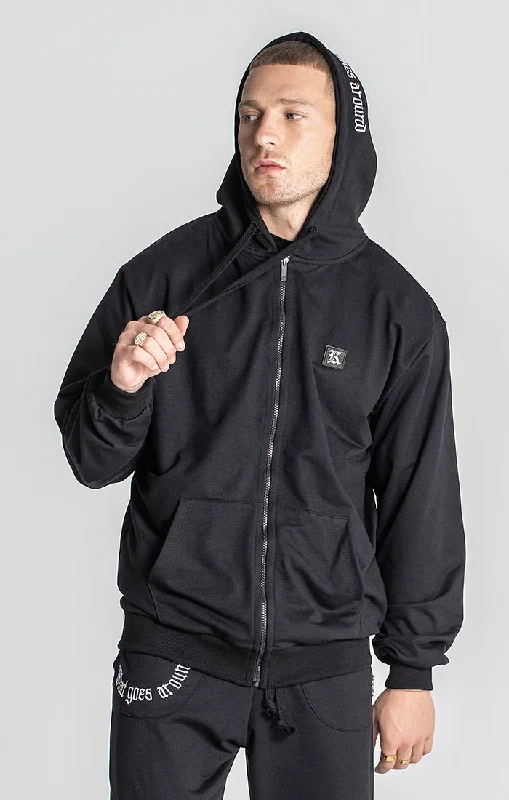 Black Karma Hoodie Jacket