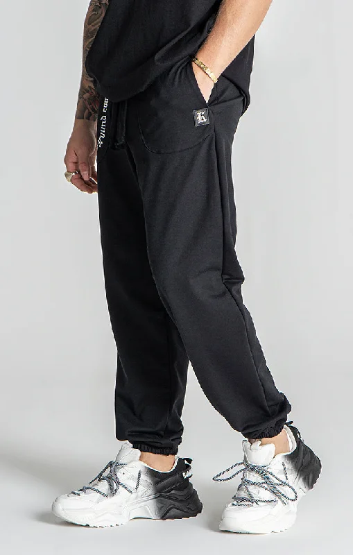 Black Karma Loose Joggers