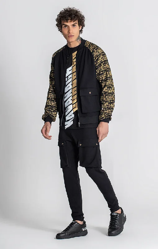 Black Vice Bomber Jacket