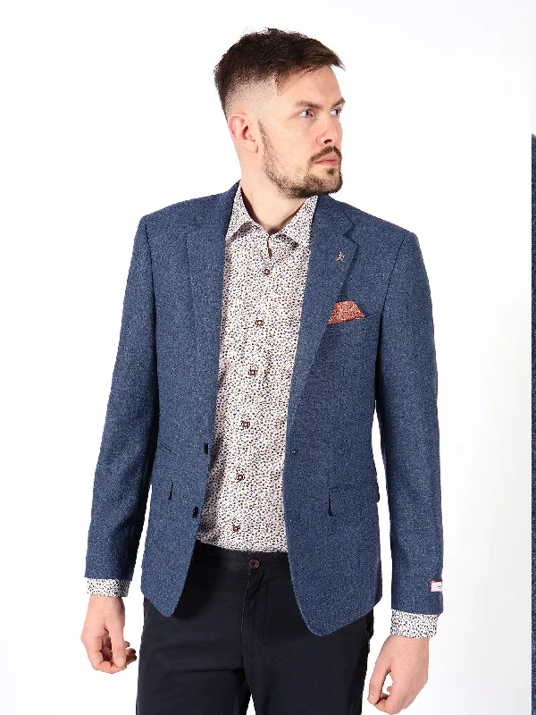 Blue Tweed Blazer