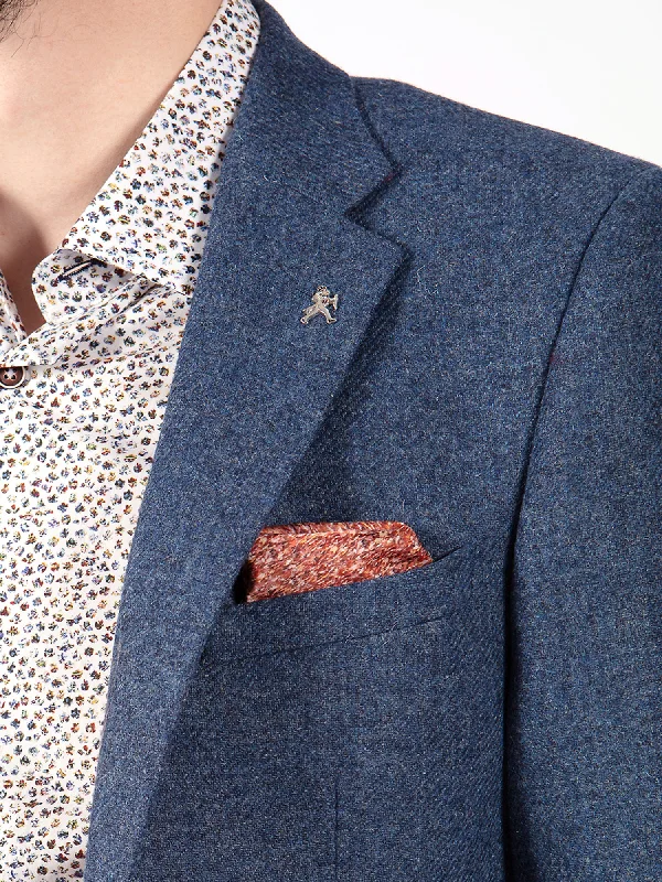 Blue Tweed Blazer