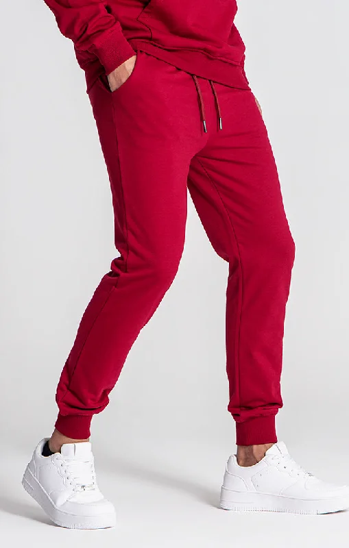 Burgundy Essential Scorpio Joggers