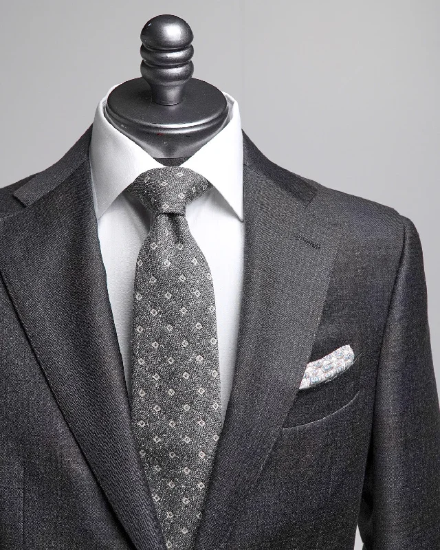 Surface Check Super 130's Gunmetal Grey Suit