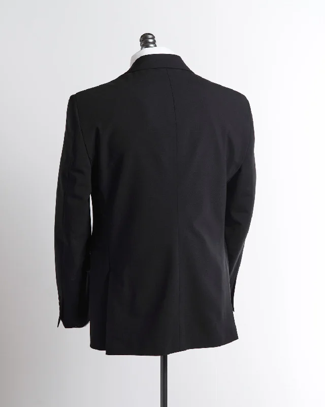 Gibson Attivo Bi-Stretch Black Solid Suit