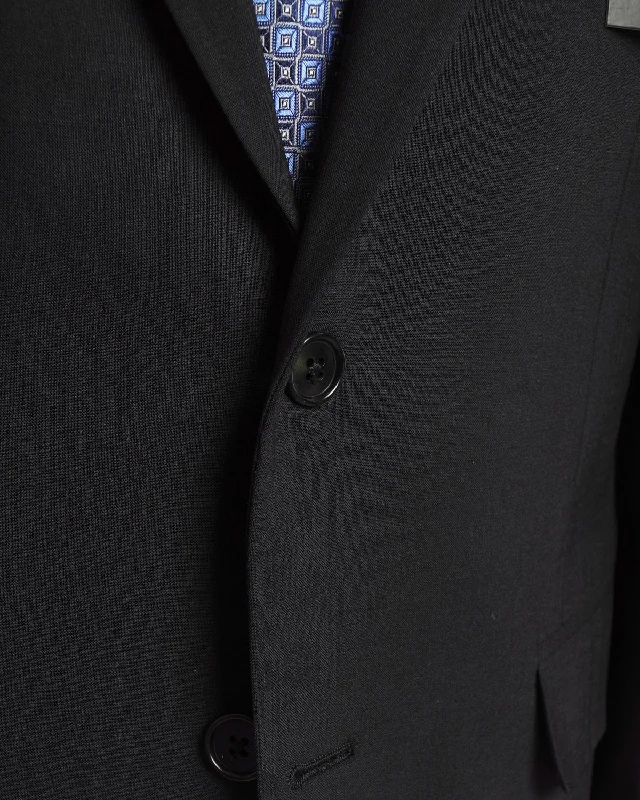 Gibson Attivo Bi-Stretch Black Solid Suit