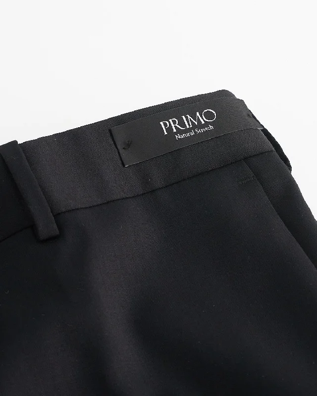 Solid Black Super 100's Twill All Season Suit