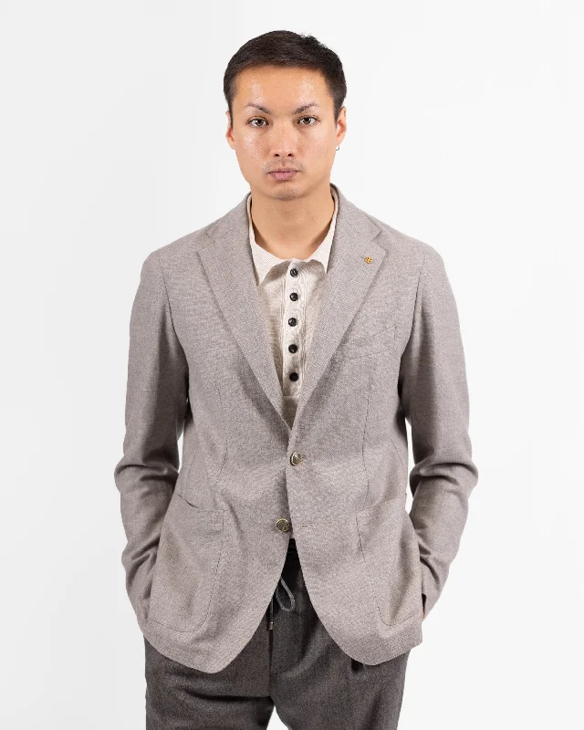 Dakar Cashmere Blazer - Taupe Grey