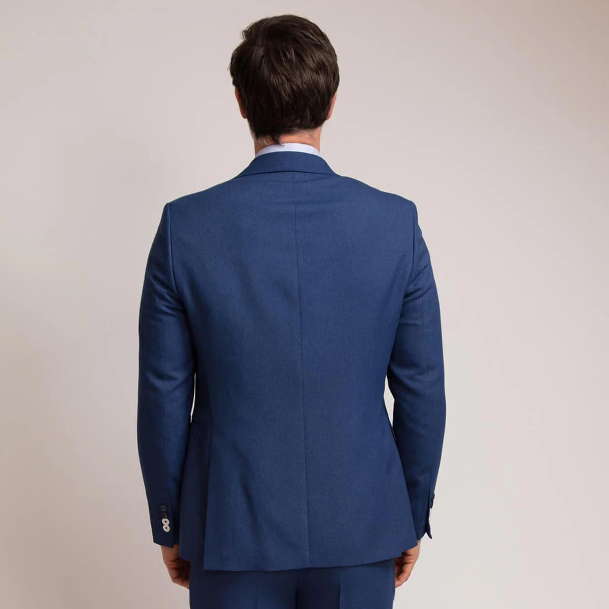 FRATELLI UNITI BLUE TWO BUTTON SUIT JACKET BLUE