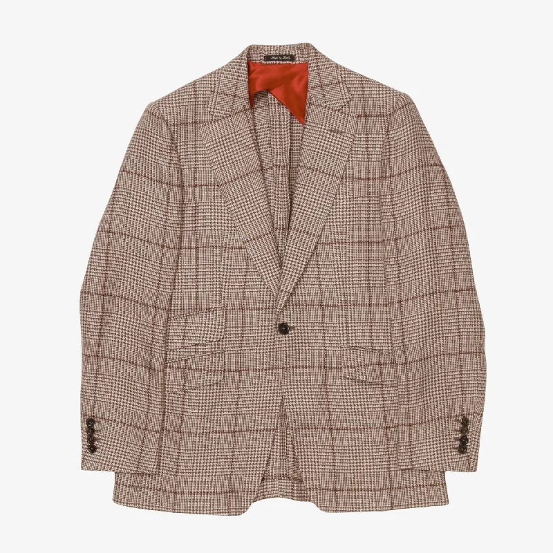 Wool Check Blazer