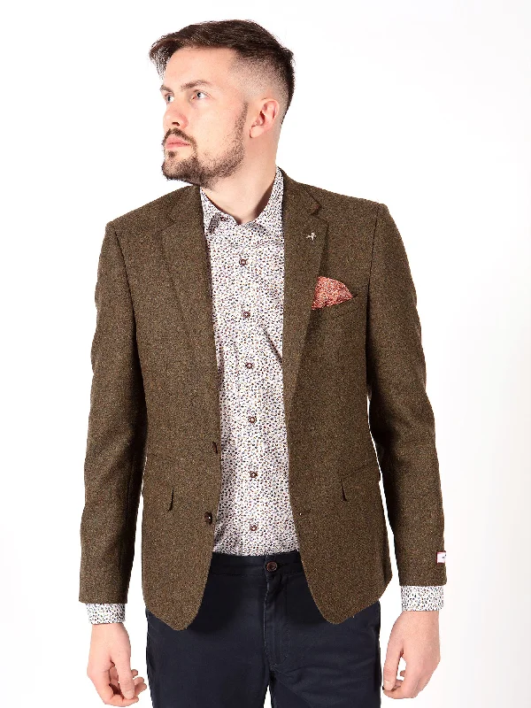 Green Tweed Blazer