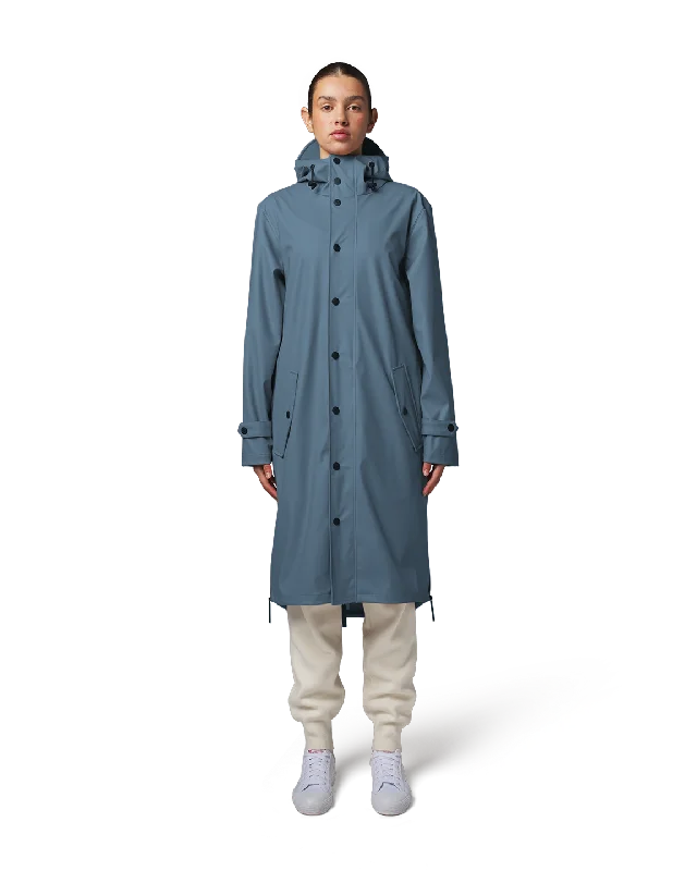 Maium Raincoat or Poncho Blue Grey