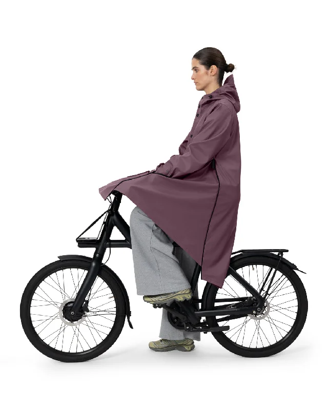 LAST ONE in XS - Maium Original Raincoat or Poncho - Plum Wine