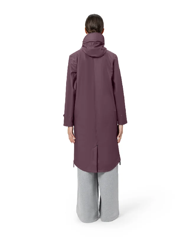 LAST ONE in XS - Maium Original Raincoat or Poncho - Plum Wine