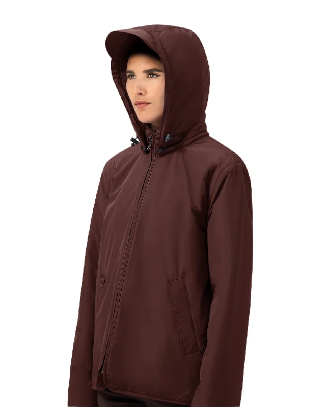 Maium Teddy Windbreaker Reversible - Bitter Chocolate