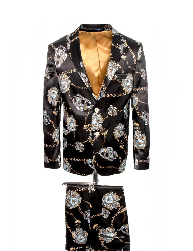 Men's Baroque Design 2 Pieces Suit