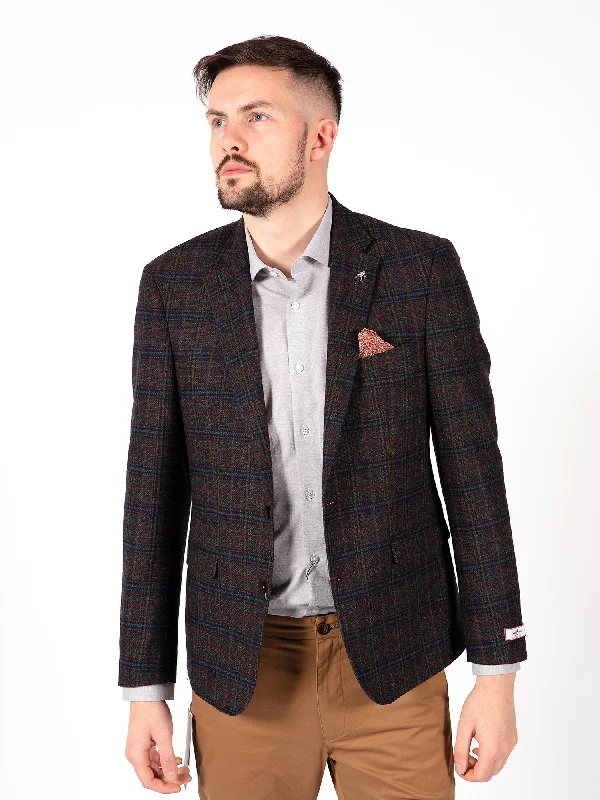 Navy Tweed Blazer