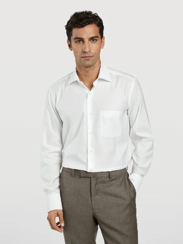 OXFORD COLLAR REGULAR FIT SINGLE CUFF