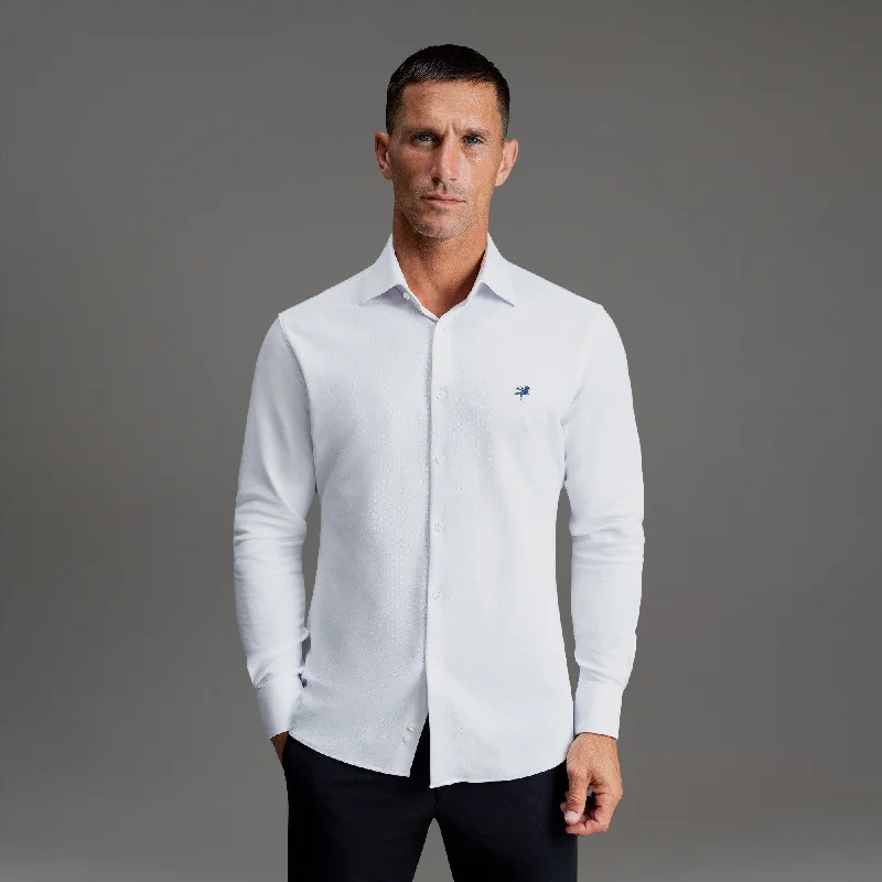 Stretch Oxford Spread Shirt