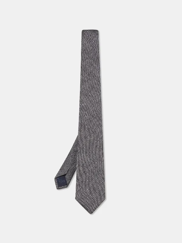 Plain 100% Silk Tie 7,5cm